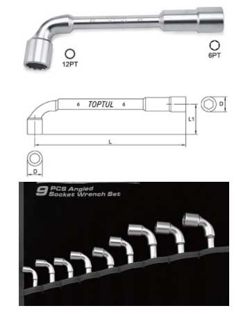 Angled Socket Wrench